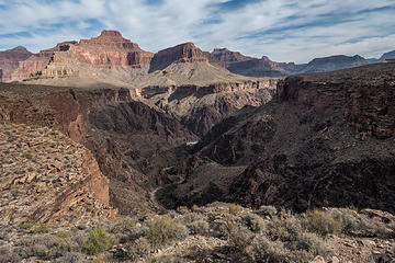 monument creek, granite rapids in the distance