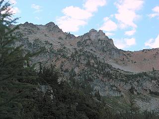 Looking back up to Tupshin from the south side