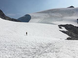 Can't believe how much ice is up there.