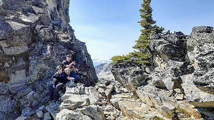 a brief respite at the notch