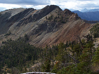 Small mtn. south of Lake Ann.