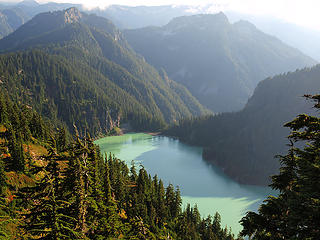 Blanca Lake from Ridge