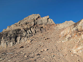 Sharkfin on South Shoulder of Kyes (Pass to Left)