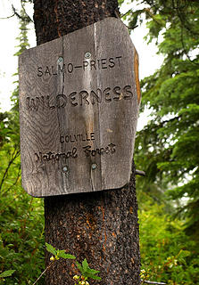 Wilderness sign