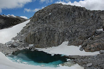 Mist Pond and Mist rock pile