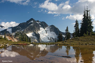 Whatcom Peak in Ugly Duckling Tarn