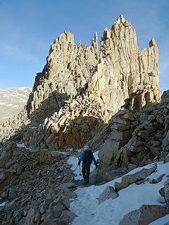 Upper reaches of the Whitney Trail