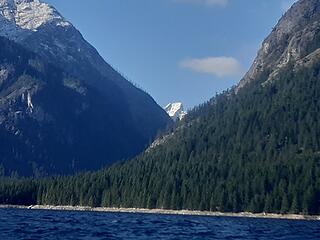 Brief glimpse of Luna Peak