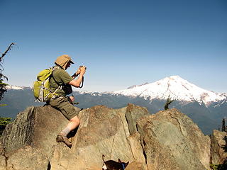 Jim K on Anderson butte