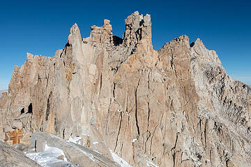 approaching trail crest