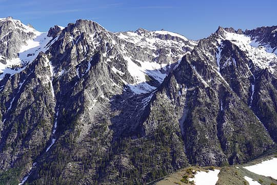 Crystal Creek drainage between Little Annapurna and McClellan