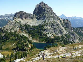 Cathedral Rock with Mt. Stuart