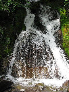 Waterfall on Glacier Basin Trail