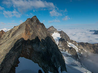 Katsuk from partway up Mesahchie