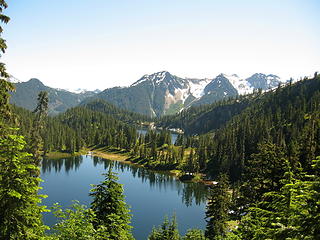 First views of Watson Lakes