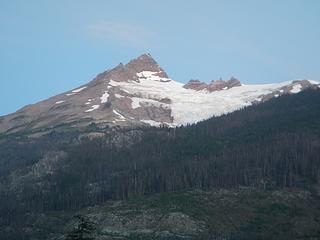 Pylon Peak and Devastation Glacier