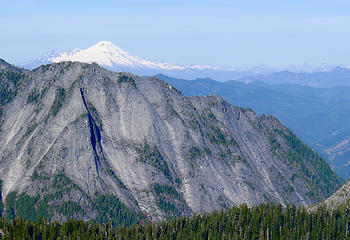 Mount Baker & epic climbing wall