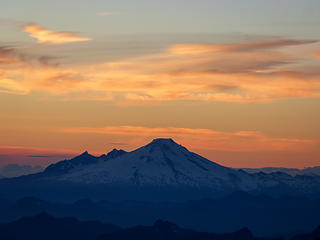 Baker in fading light