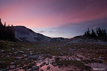 Sunrise over the basin