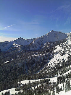 Crystal Mountain and Three Way Peak