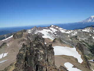 Looking West towards Old Snowy.