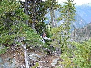 Ed on the Ridge - Sopa Peak