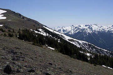 looking south toward Buckhorn