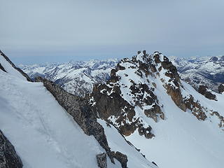 Near the summit