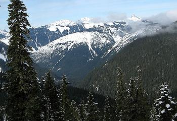 Monte Cristo peaks and Sloan looking northward