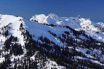 Frosty Peak and Bulls Tooth