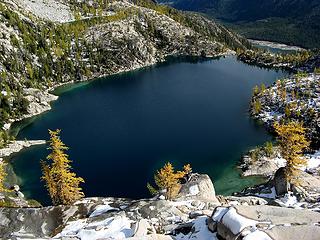 Viviane Lake (and Snow Lakes in distance)