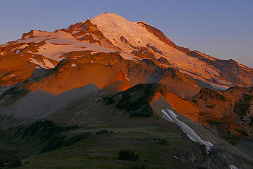 Rainier Alpenglow