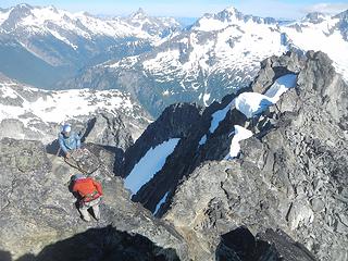 coming over from the false summit