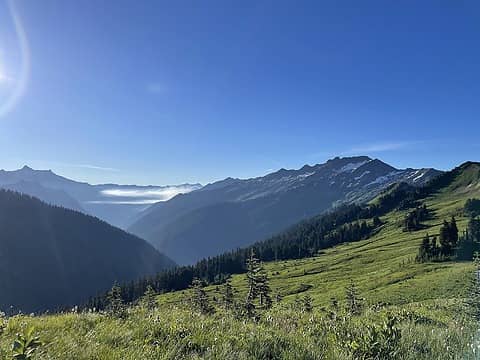 from White Pass on Sun 7/16