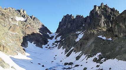 surprise basin, Clark right of saddle