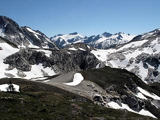 Looking over at High Pass