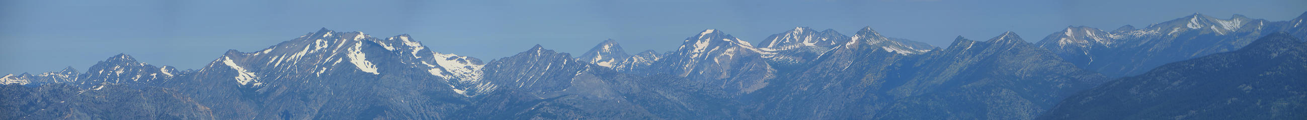 Looking West to North from Storey's South Ridge