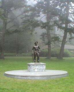 C.C.C. statue at Bowman Bay