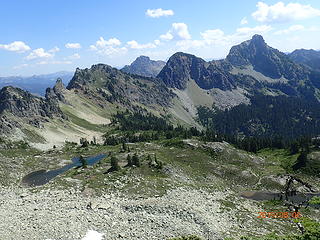 Pic from trail up Alta