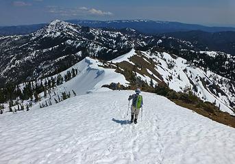 leaving the summit