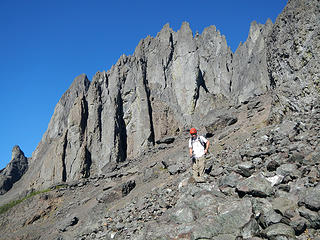 Below The South Chute