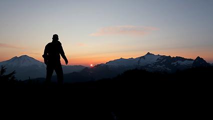 Sunset silhouette