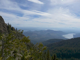 View from ravine bypass trail