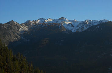 Mt. Cashmere from the Chatter Creek Trail 10/25/17