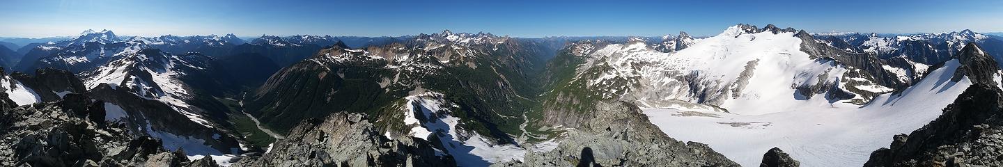 Whatcom summit panorama