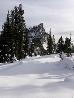 Snow Sculptures and Lichtenberg Mountain 11/12/18
