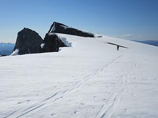 Approaching Banshee summit