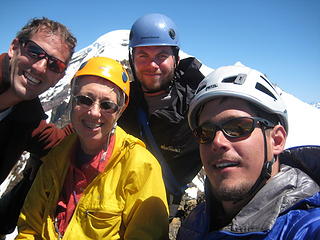 Group summit shot.  Success!