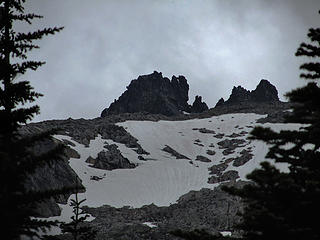 blackmetal Overcoat  (view from campsite in the morning)