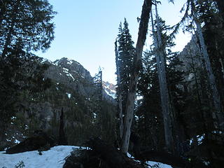 alpenglow on Inner C